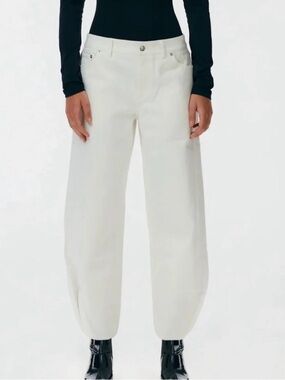 Tibi Brancusi Jeans White